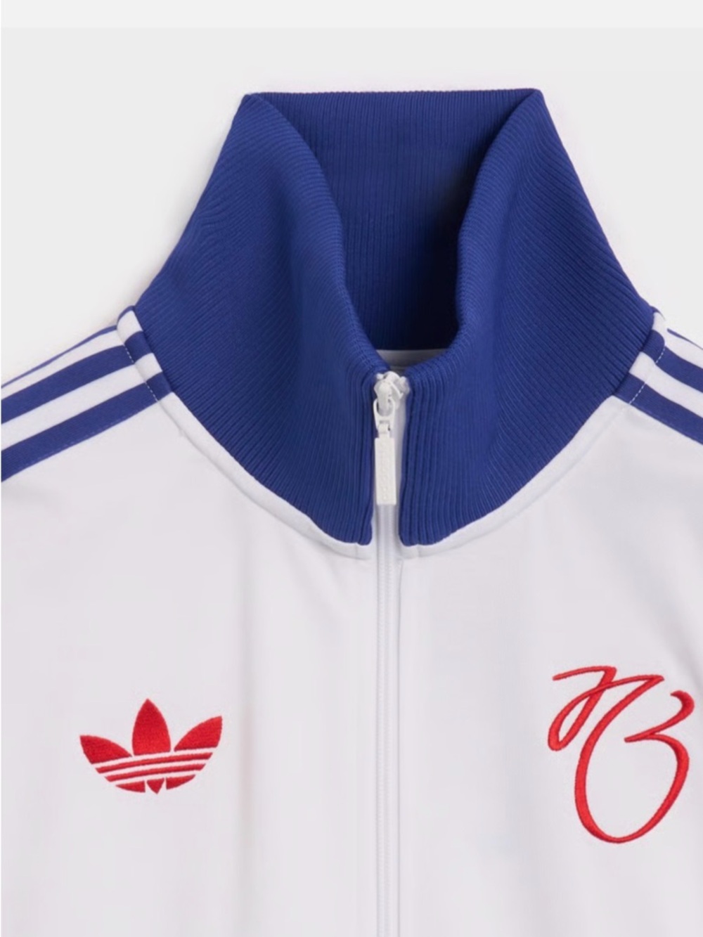 adidas Originals x Jude Bellingham Track Top Jacket White Blue Size M - Picture 4 of 16